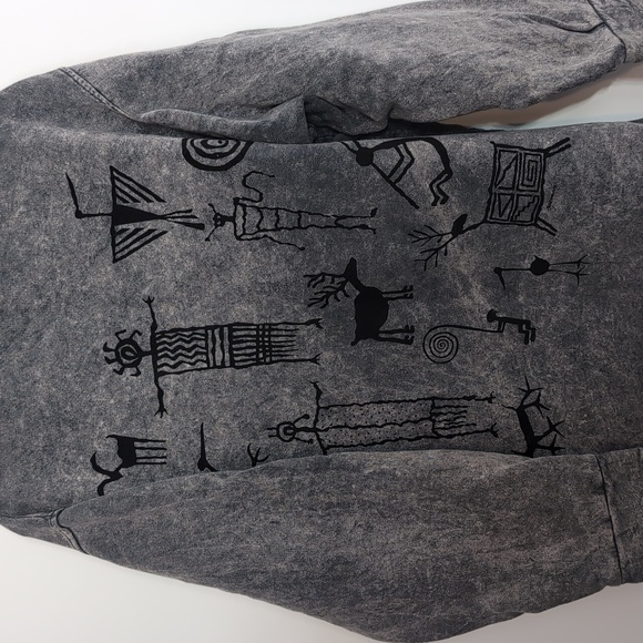 Unique Art Jacket Button Up Shacket Shirt - Picture 7 of 8